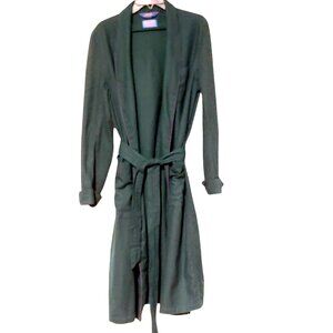 Pendleton Mens Green 100% Virgin Wool Old Money Belted Robe Lounge M